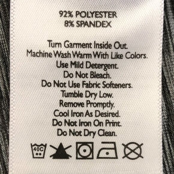 Eddie Bauer Travex Aster Tie The Knot Slvless VNk Exercise Dress Grey Sz S - Picture 8 of 11